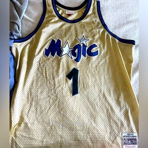 Mitchell & Ness Throwback Jersey 3XL Gold and Black